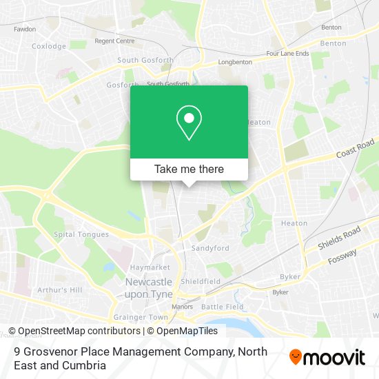 9 Grosvenor Place Management Company map