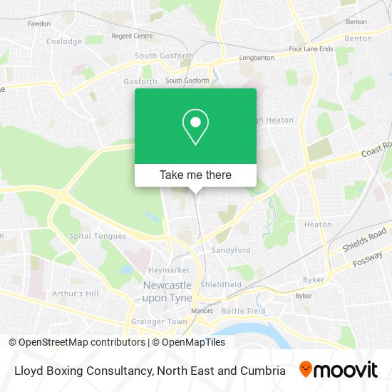 Lloyd Boxing Consultancy map