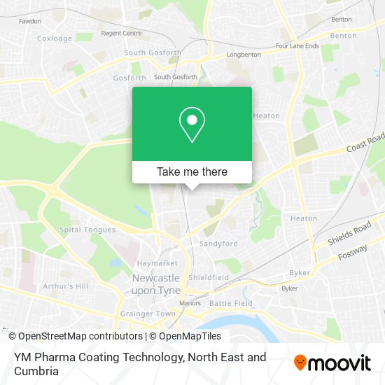 YM Pharma Coating Technology map