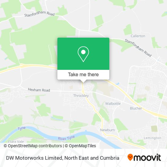DW Motorworks Limited map