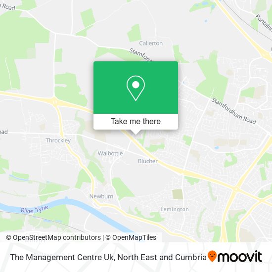 The Management Centre Uk map