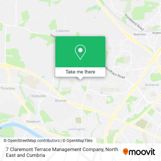 7 Claremont Terrace Management Company map