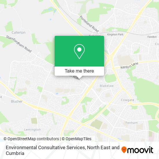 Environmental Consultative Services map