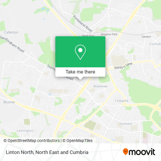 Linton North map