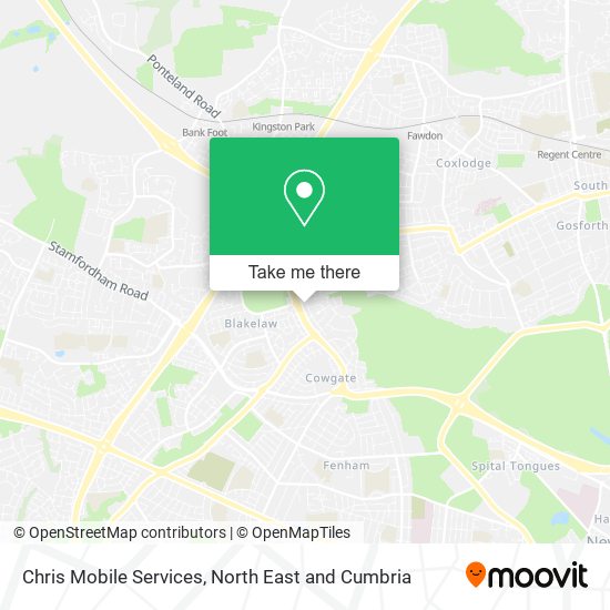 Chris Mobile Services map