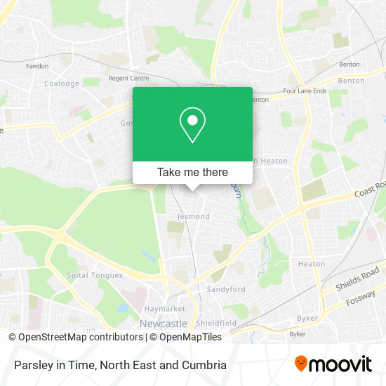 Parsley in Time map