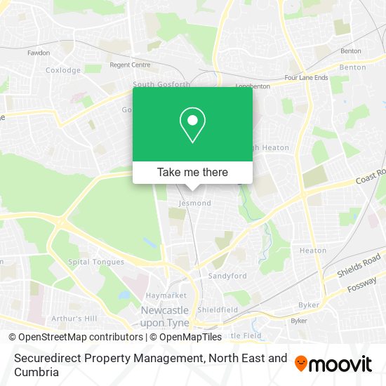 Securedirect Property Management map