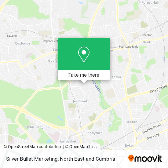 Silver Bullet Marketing map