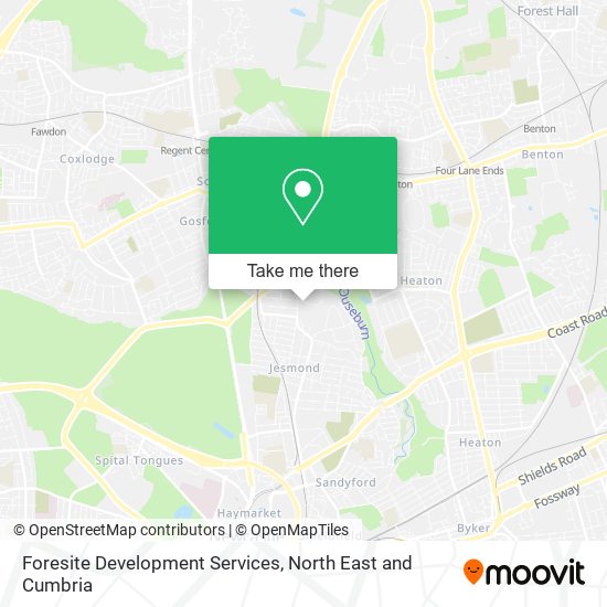 Foresite Development Services map