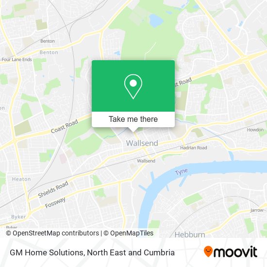 GM Home Solutions map