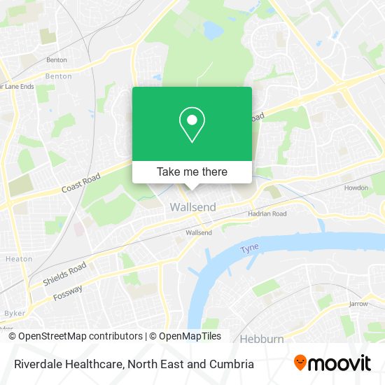Riverdale Healthcare map