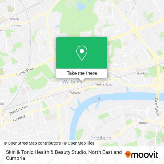 Skin & Tonic Health & Beauty Studio map