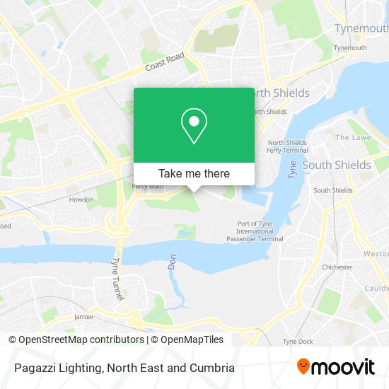 Pagazzi Lighting map