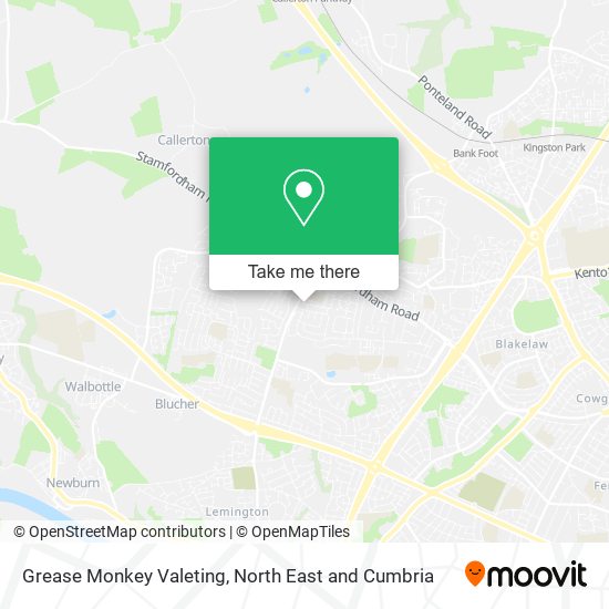 Grease Monkey Valeting map