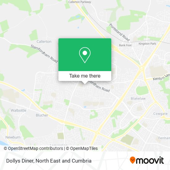 Dollys Diner map
