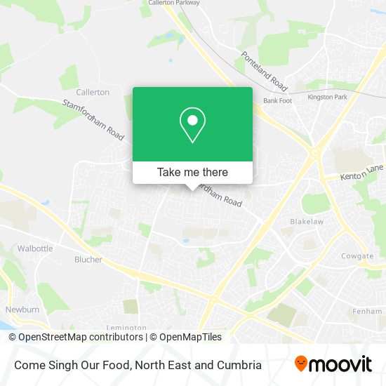 Come Singh Our Food map