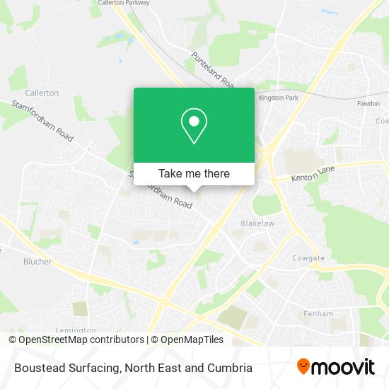 Boustead Surfacing map