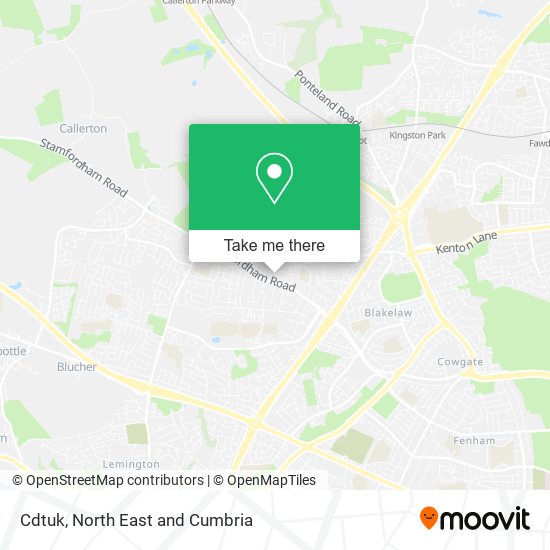 Cdtuk map