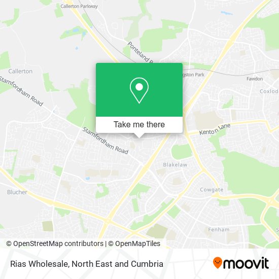 Rias Wholesale map