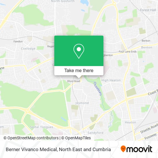 Berner Vivanco Medical map