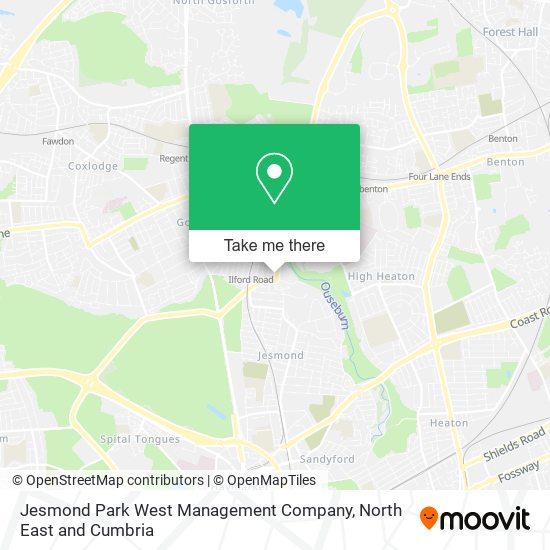 Jesmond Park West Management Company map