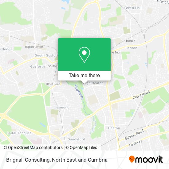 Brignall Consulting map