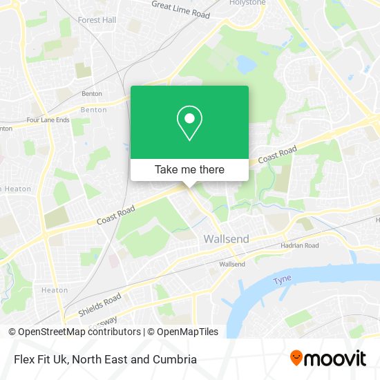 Flex Fit Uk map