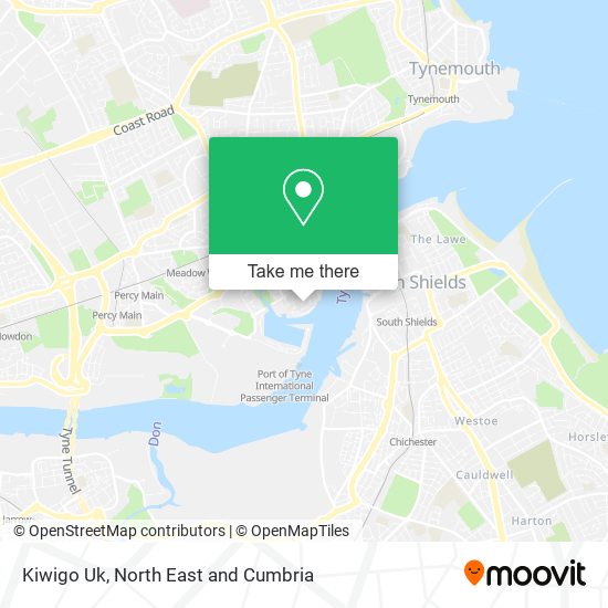 Kiwigo Uk map
