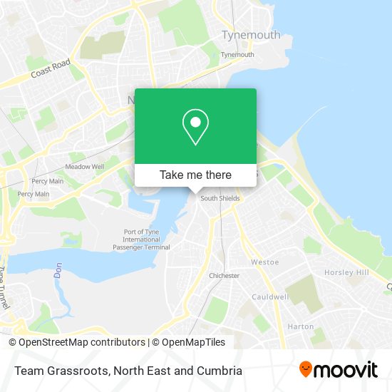 Team Grassroots map