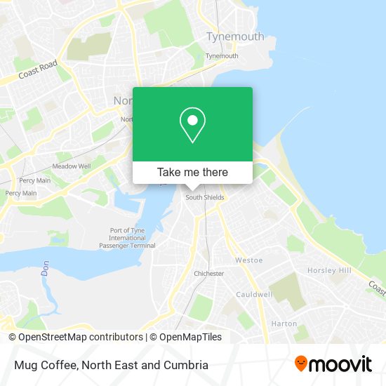 Mug Coffee map