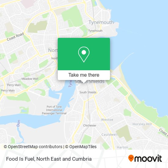 Food Is Fuel map