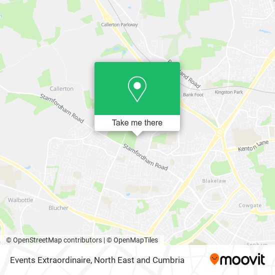 Events Extraordinaire map