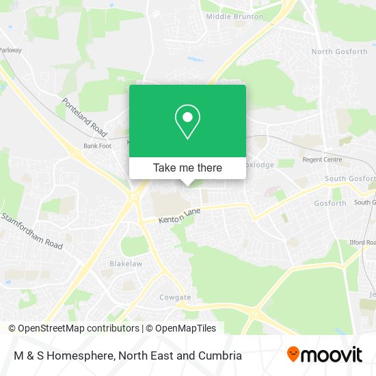 M & S Homesphere map