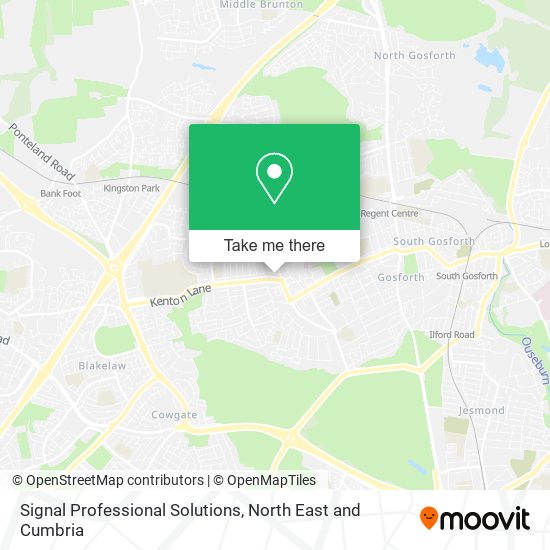 Signal Professional Solutions map