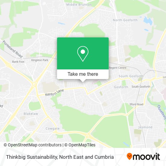 Thinkbig Sustainability map