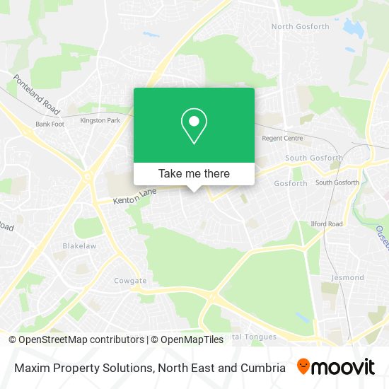 Maxim Property Solutions map