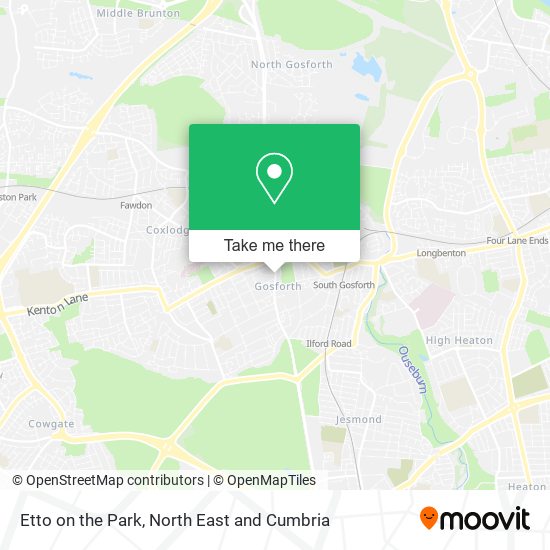 Etto on the Park map