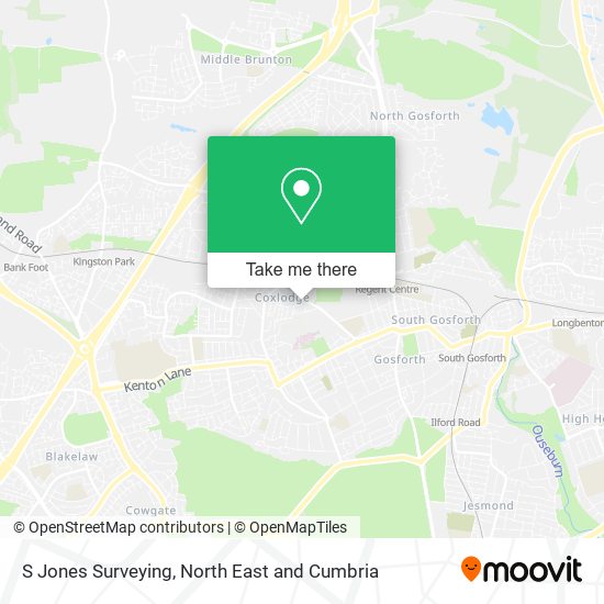 S Jones Surveying map
