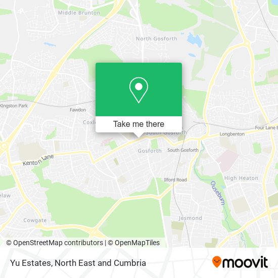 Yu Estates map