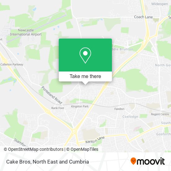 Cake Bros map