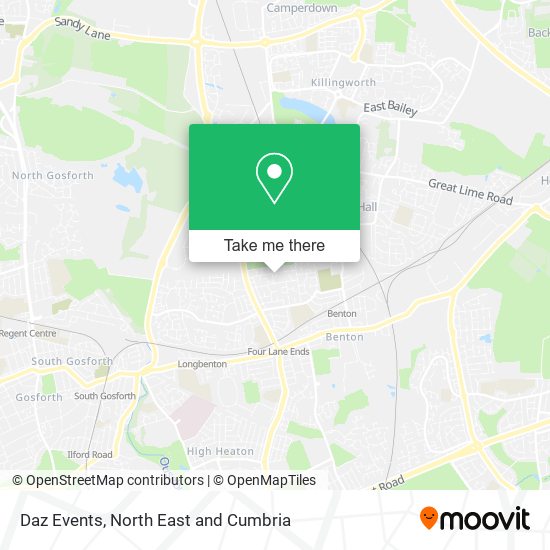 Daz Events map