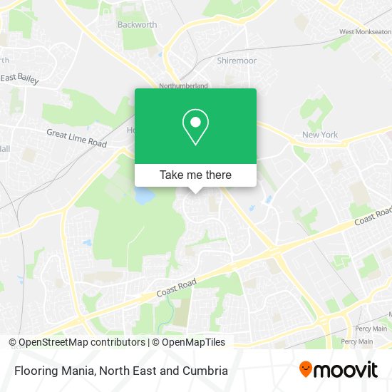 Flooring Mania map
