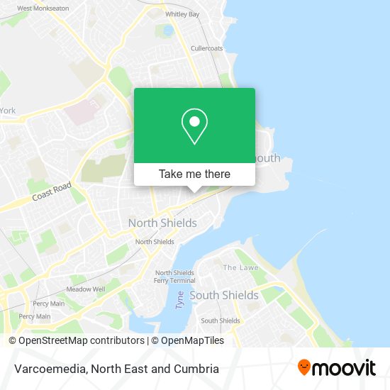 Varcoemedia map