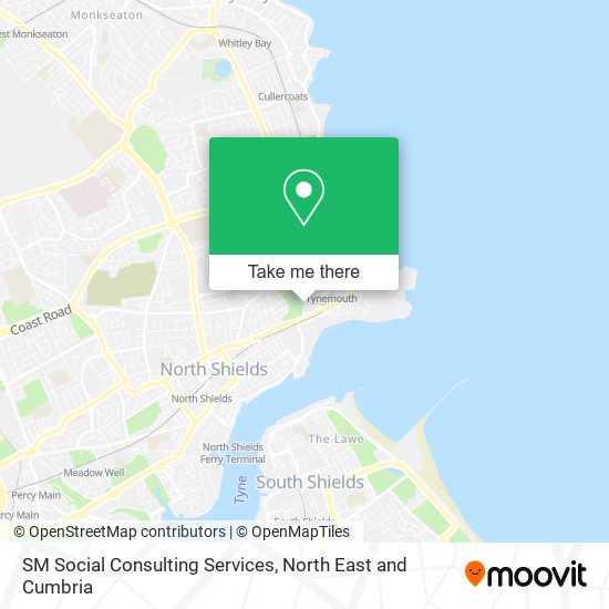 SM Social Consulting Services map