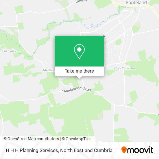 H H H Planning Services map
