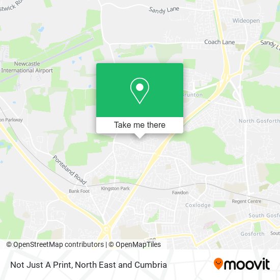 Not Just A Print map