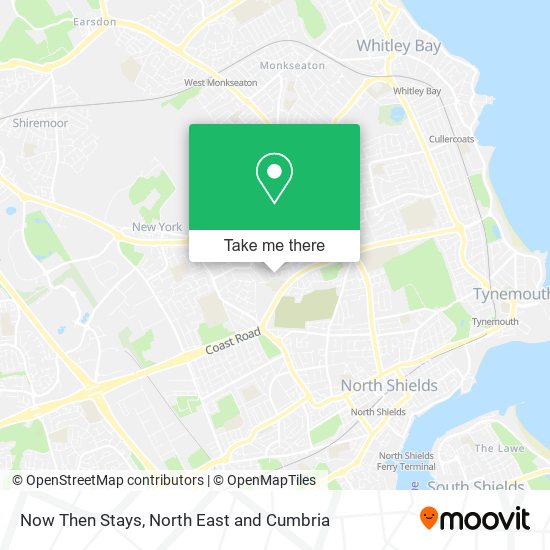 Now Then Stays map