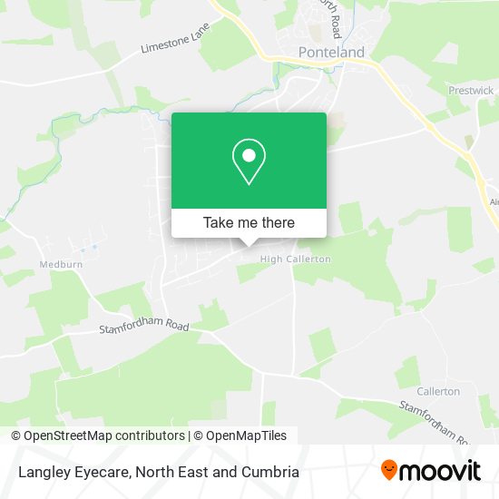 Langley Eyecare map