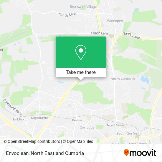 Envoclean map