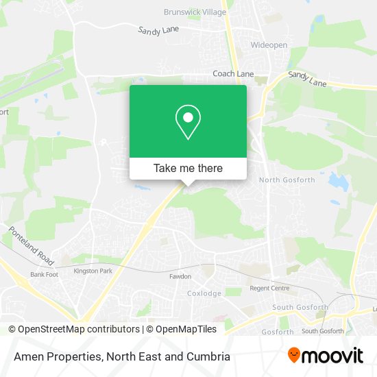 Amen Properties map
